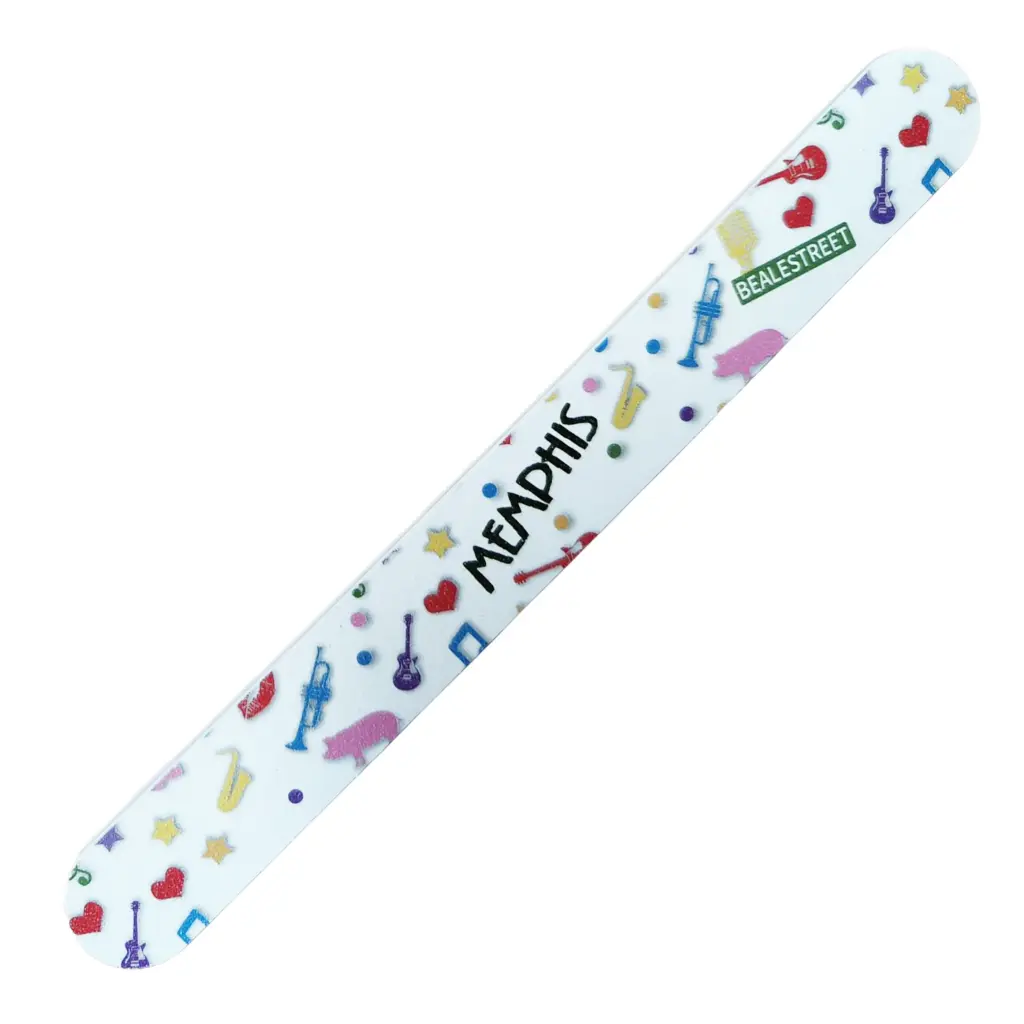 [M7339] Memphis Nail File - Icons