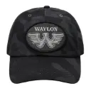 Waylon Jennings Cap - Black Camo Ramblin' Man
