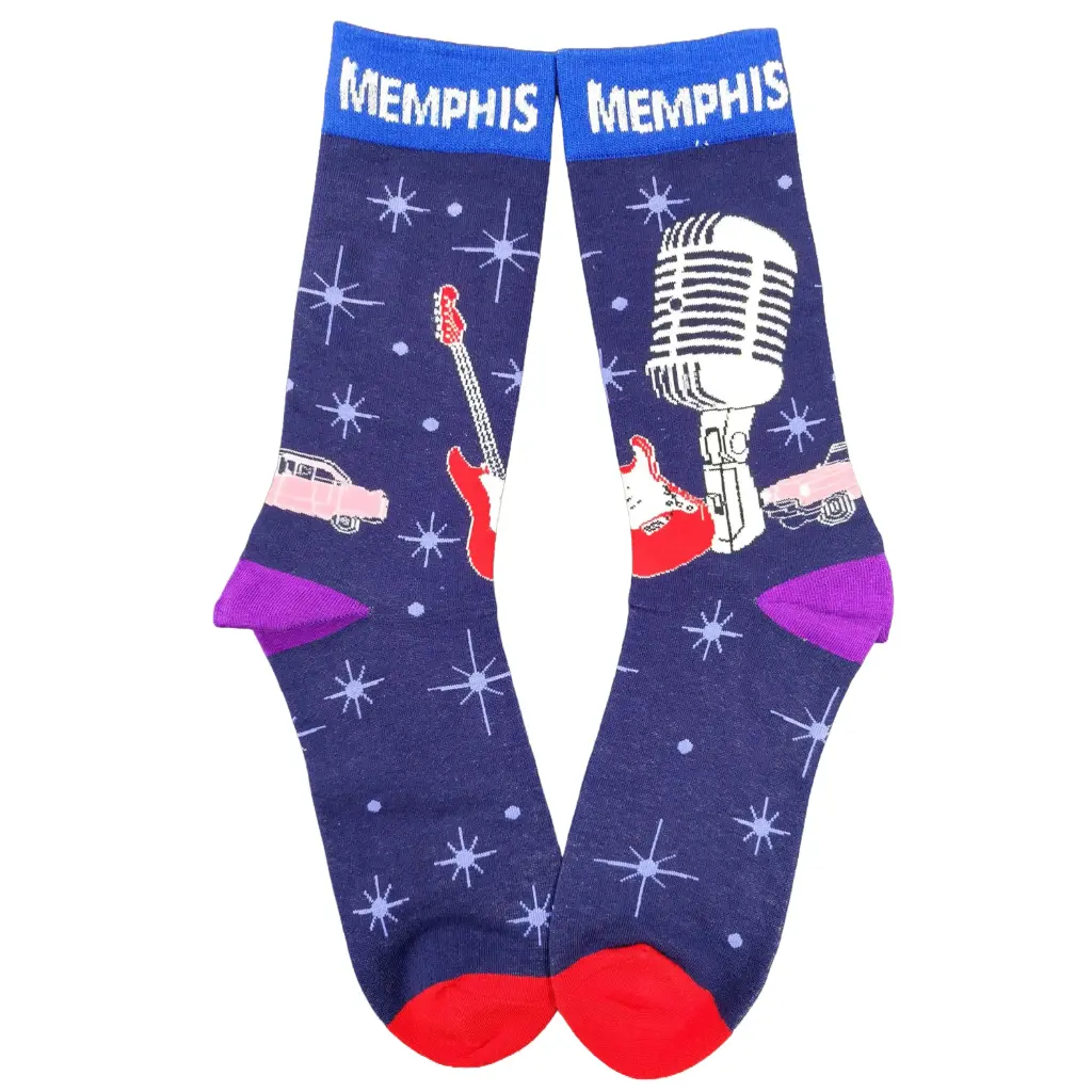 [M7401] Memphis Socks - Microphone and Caddy