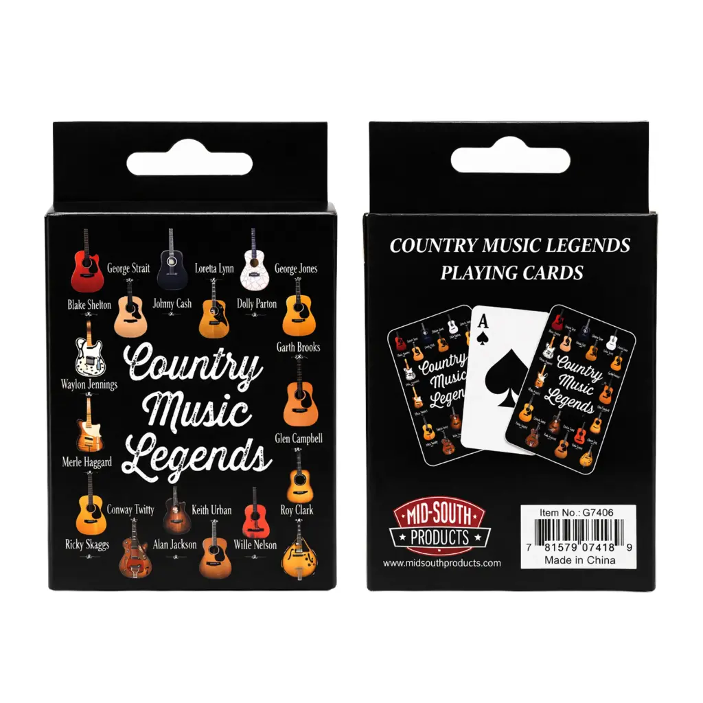 [G7406] Country Legends Playing Cards