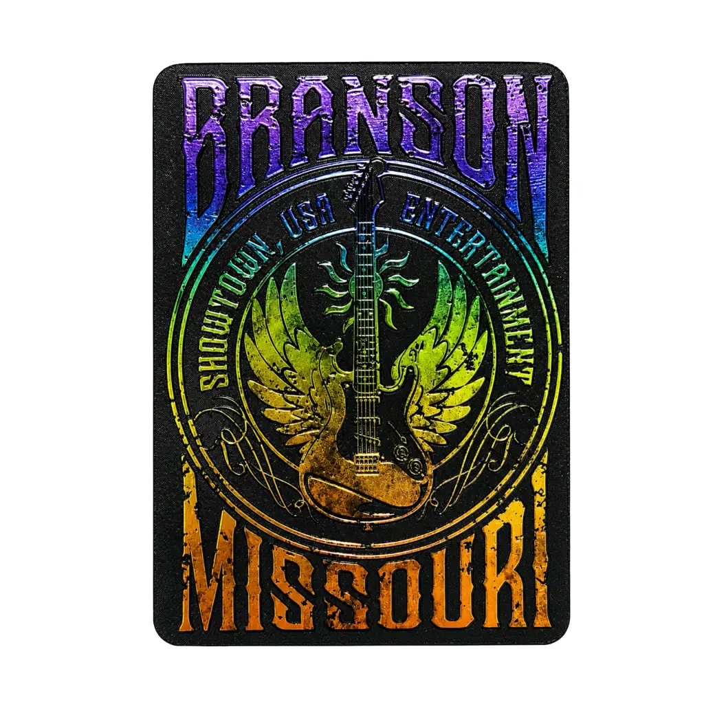 [XBR7421] Branson Magnet - Guitar Foil w/ Wings