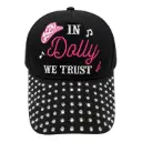 In Dolly We Trust Cap - Rhinestones