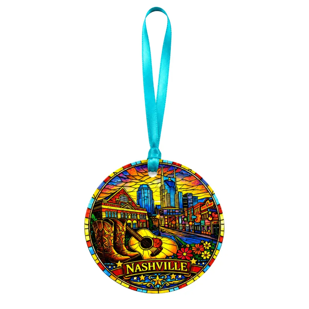 [N7439] Nashville Ornament - Suncatcher Acrylic