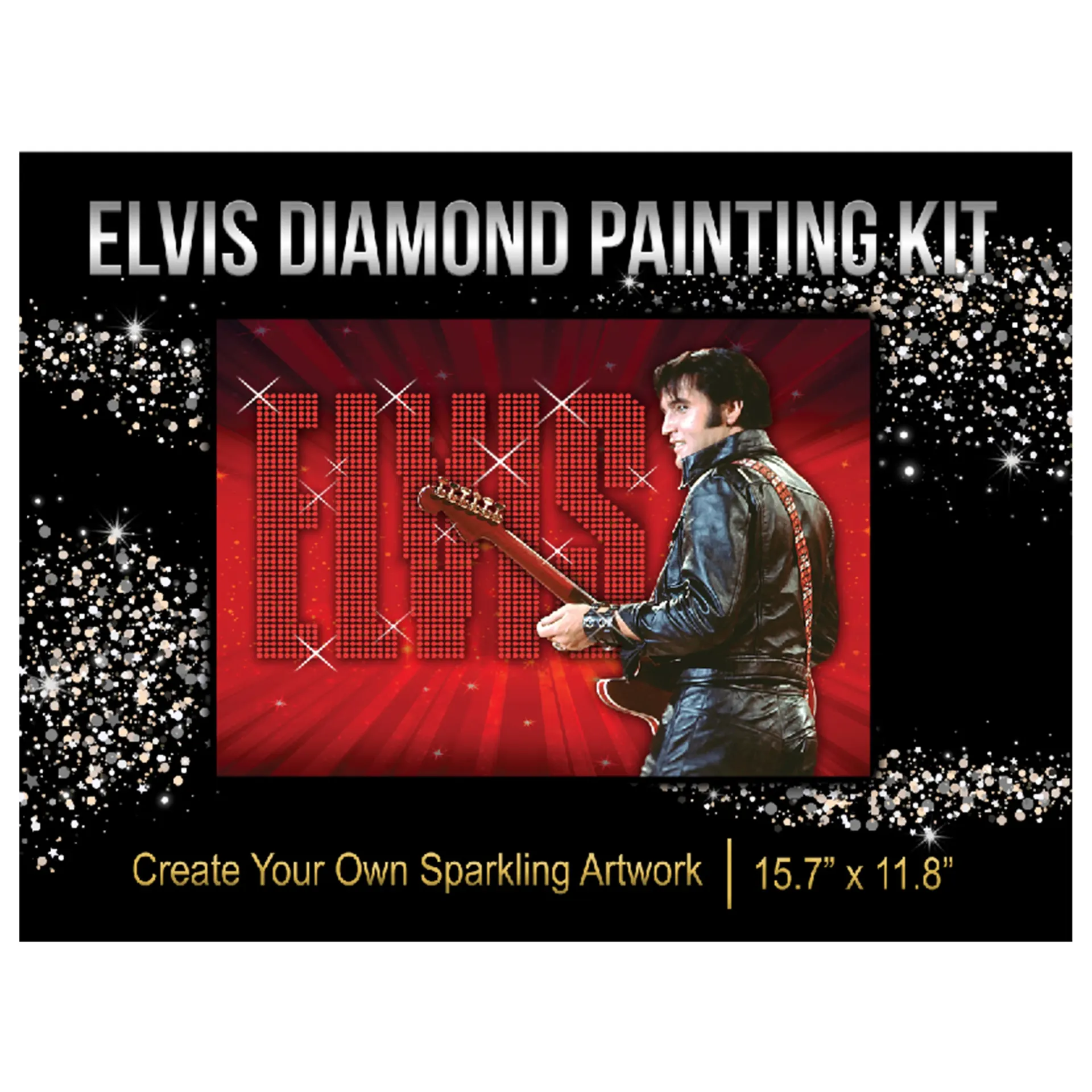 Elvis Diamond Painting Kit - '68 Name