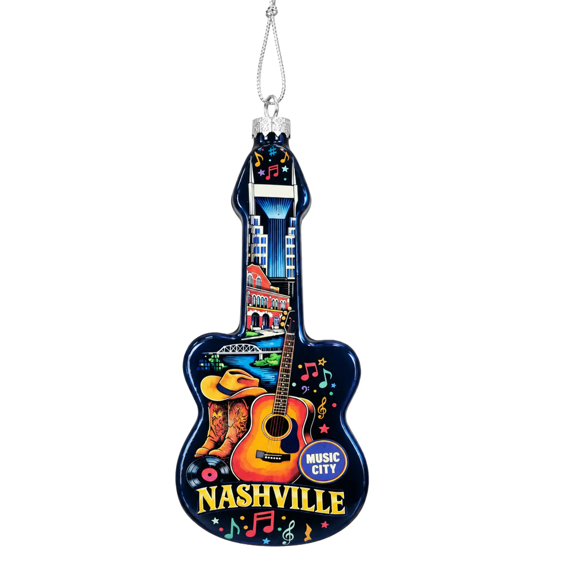 Nashville Ornament - Guitar City Deco
