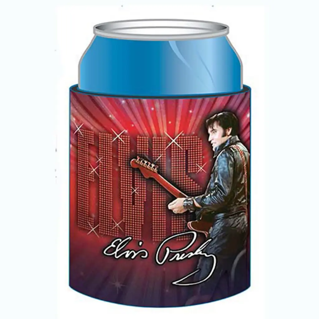 Elvis Huggie/Koozie - '68 Name In Lights