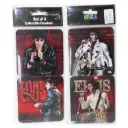 Elvis Coasters - Red '68 Name