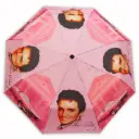 Elvis Umbrella - Pink With Guitars