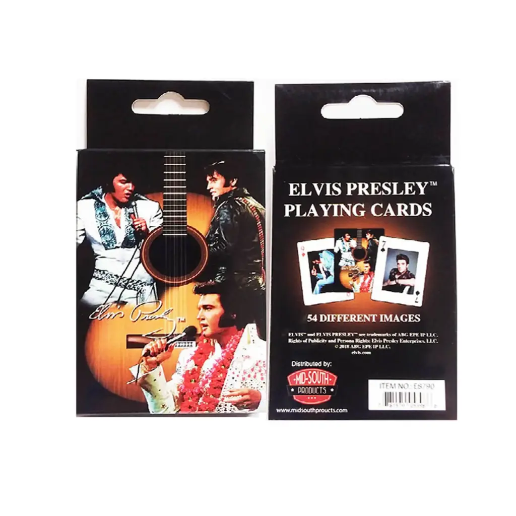 [E8790] Elvis Playing Cards - Guitar