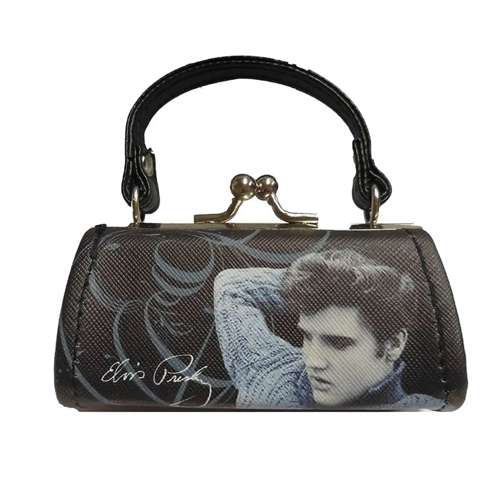 Elvis Mini Purse - Blue Sweater
