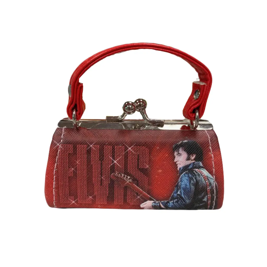 [E8846] Elvis Mini Purse - '68 Name