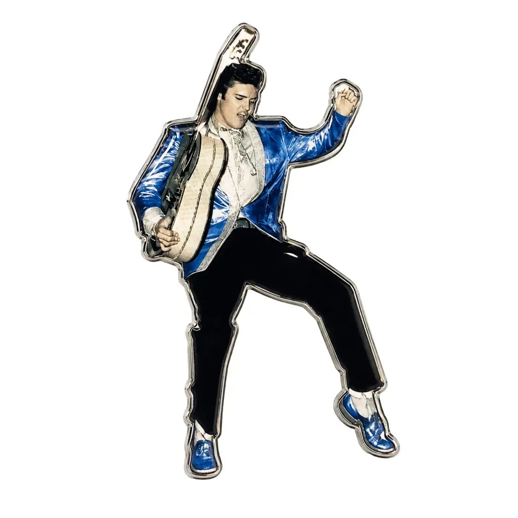 Elvis Magnet - Diecut Metal B.S.S.