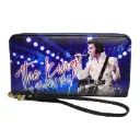 Elvis Wallet - The King Blue With White Jumpsuit