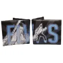 Elvis Wallet - Blue Suede Shoes - Fold