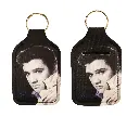 Elvis Keychain w/ Multiuse Pouch - Blk & Wht
