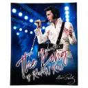 Elvis Throw - The King Blue