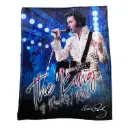 Elvis Throw - The King Blue