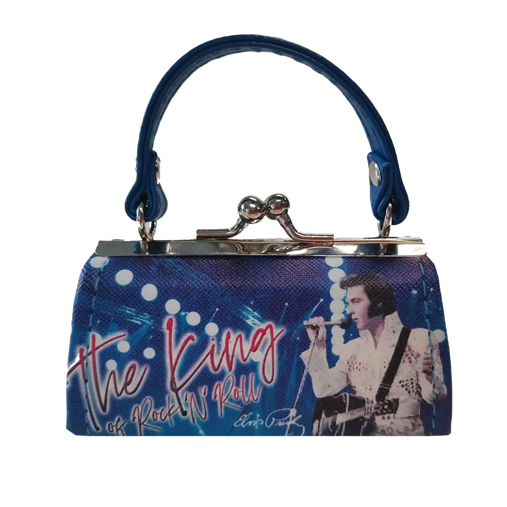[E8956] Elvis Mini Purse - The King