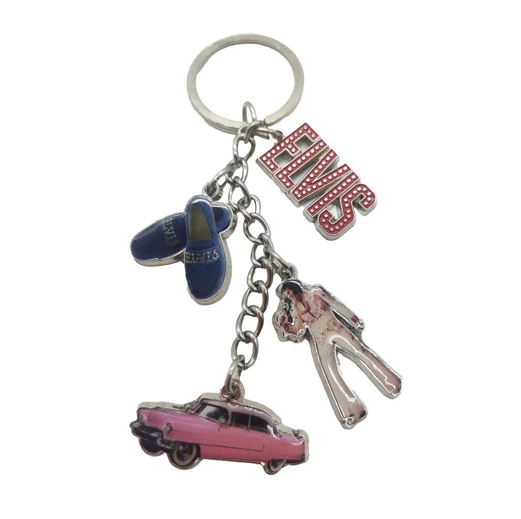 Elvis Keychain - Icons Dangle