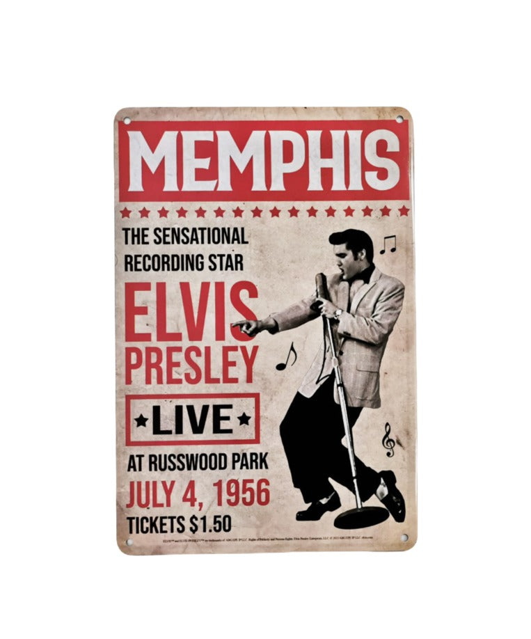 Elvis Sign - Memphis Poster