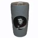 Elvis Thermo Stainless Steel With Silicone Sleeve - Gray Portrait
