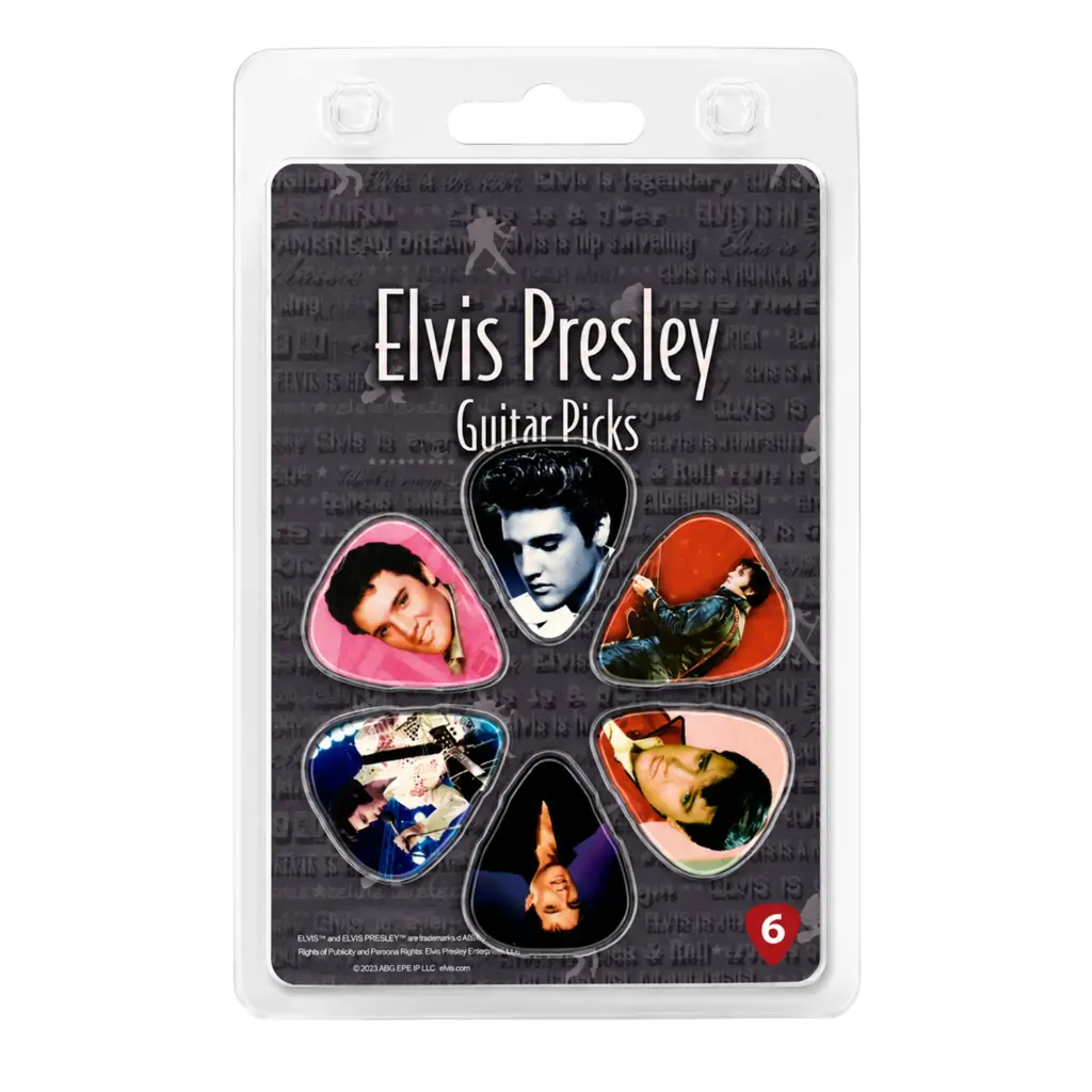 [E9045] Elvis Guitar Picks