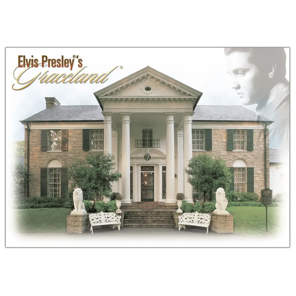 [EMSP2034] Elvis Postcards - Graceland - Pack of 50