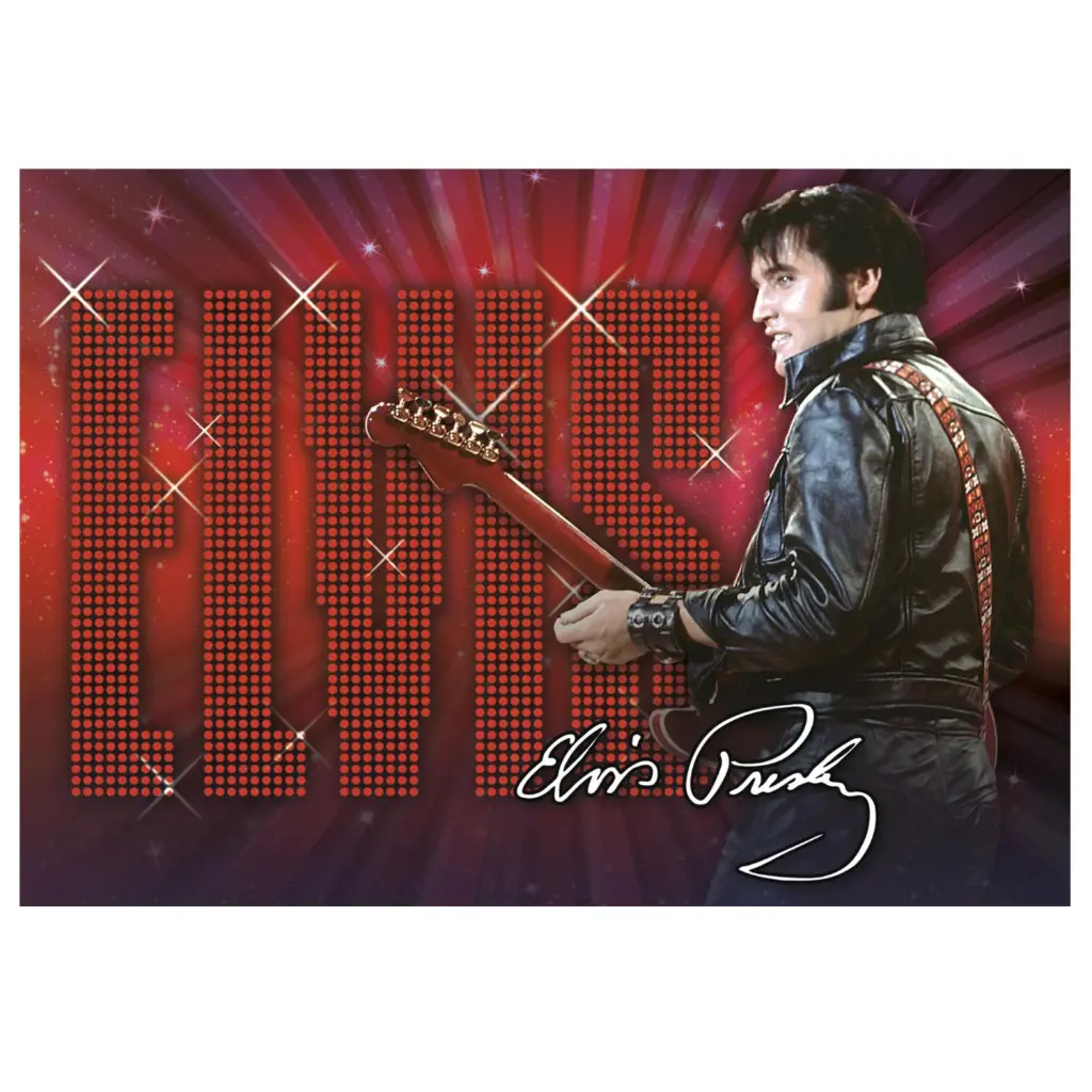 Elvis Postcards - '68 Leather - Pack of 50