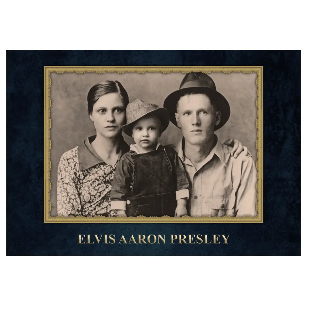 [EMSP8987] Elvis Postcards - Baby Photo - Pack of 50
