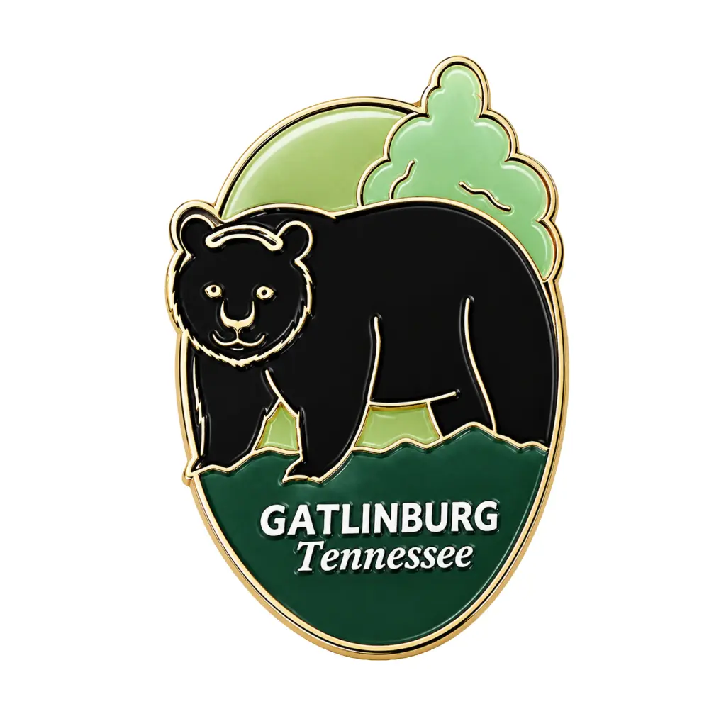 [G4310] Tennessee Magnet - Gatlinburg Bear