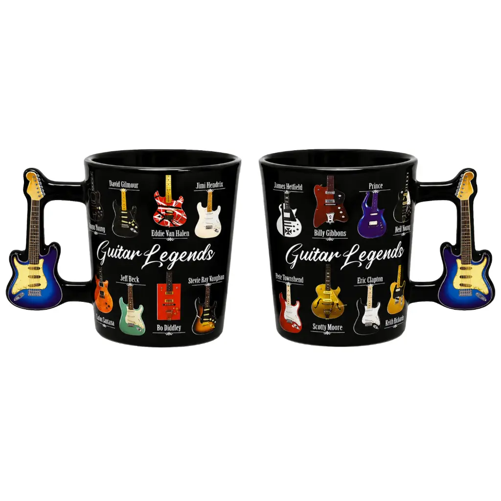 Guitar Legends Shot Glass