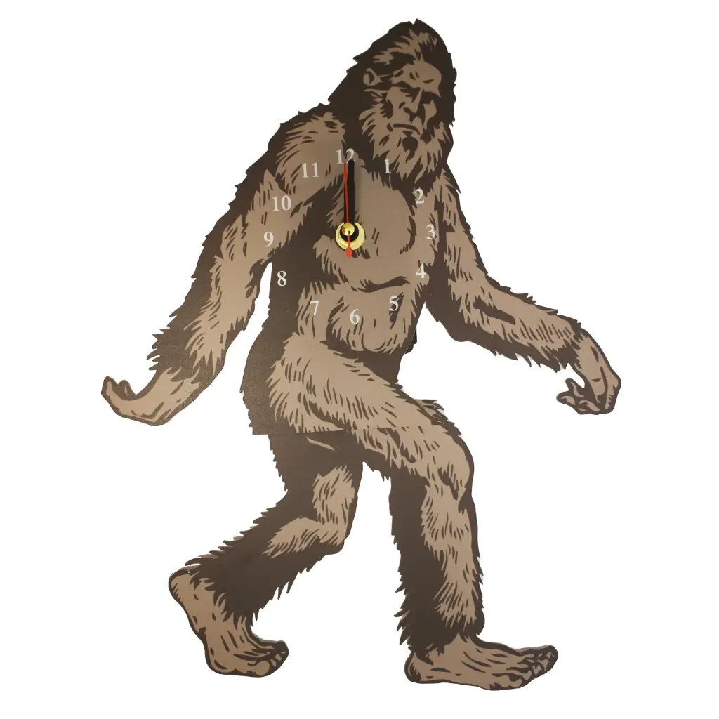 Bigfoot Clock with Swinging Legs