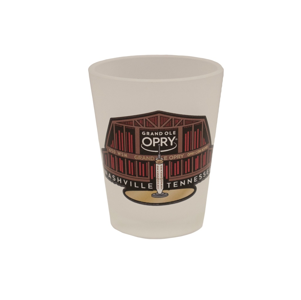 Grand Ole Opry Shot Glass - Stage Frost