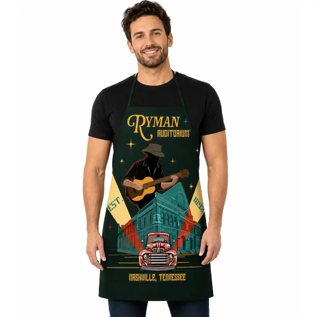 [G6969] Ryman Apron - Red Truck