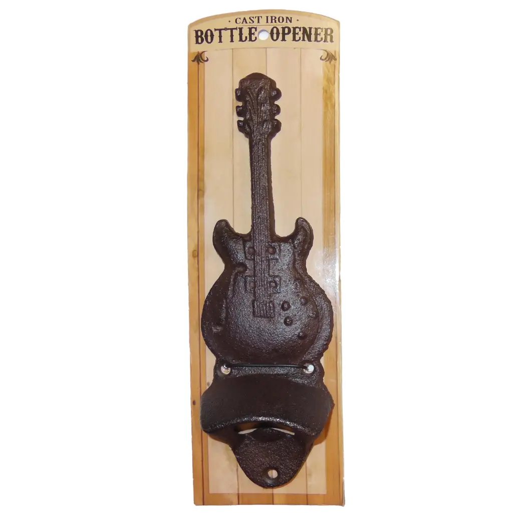 [GN5312] Bottle Opener - Guitar Cast Iron
