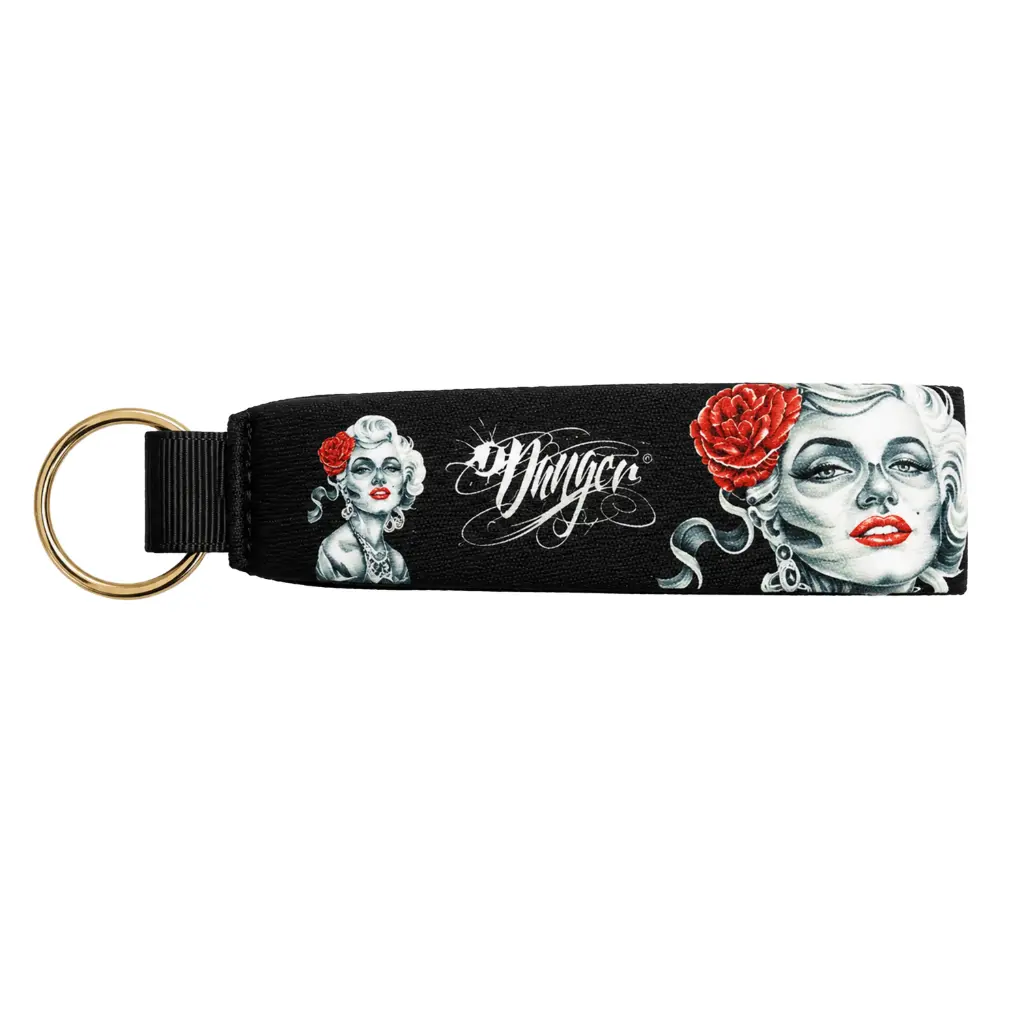 [JHY5418] James Danger Wristlet Keychain - Gypsy Woman