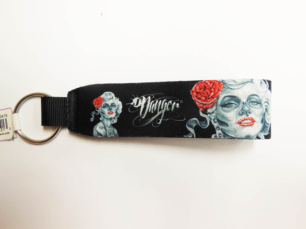 James Danger Wristlet Keychain - Gypsy Woman