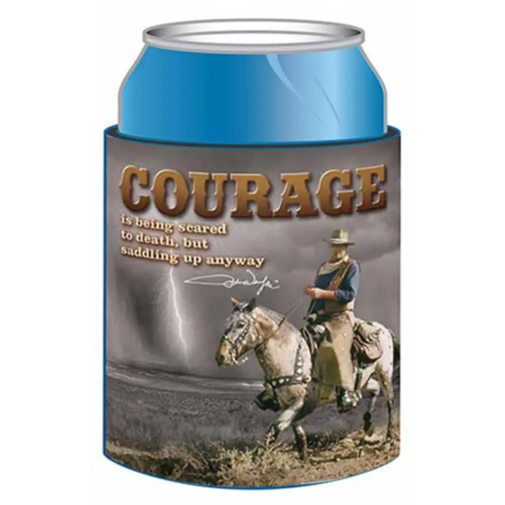 John Wayne Huggie/Koozie - Courage