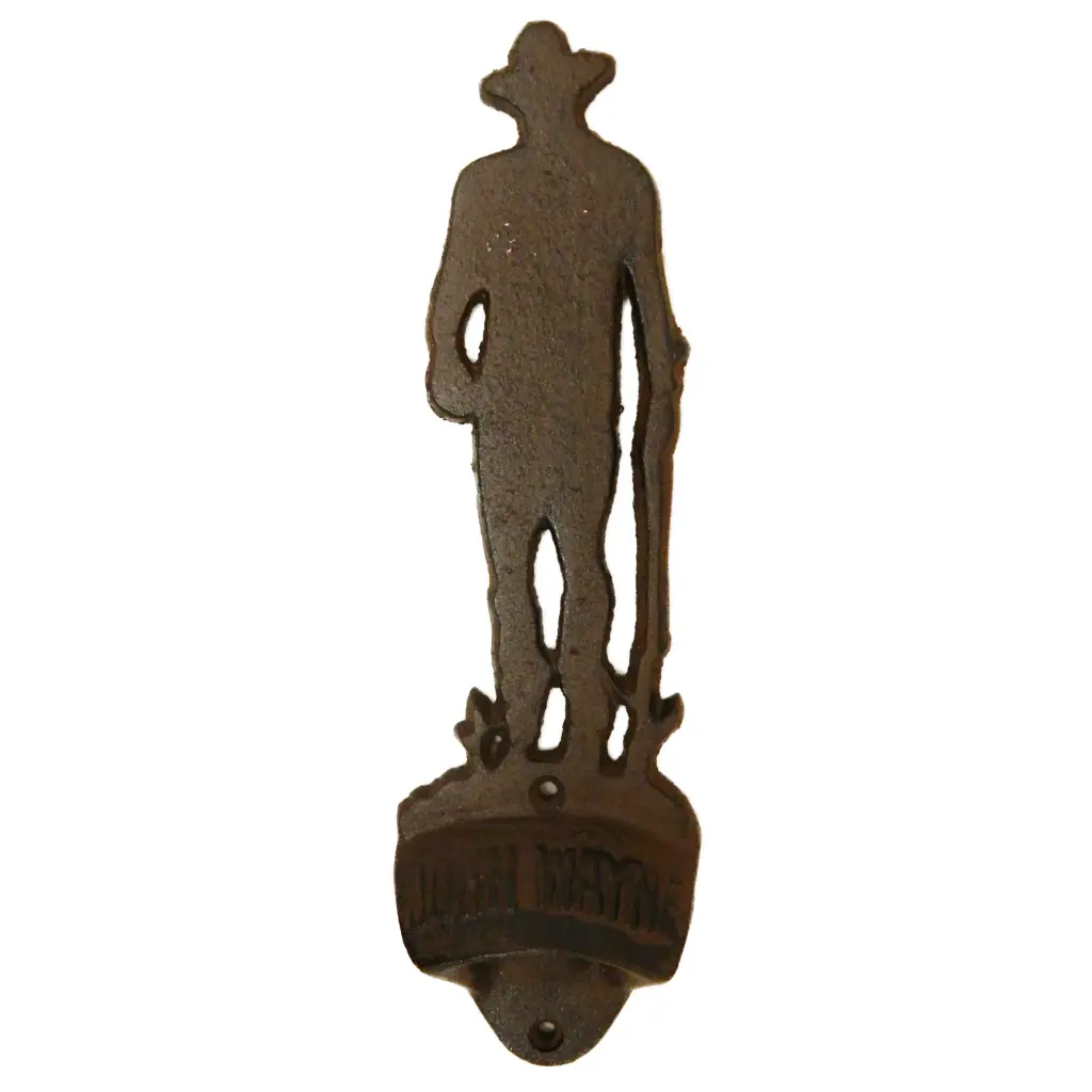 John Wayne Bottle Opener - Cast Iron