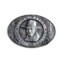 John Wayne Belt Buckle - Pewter