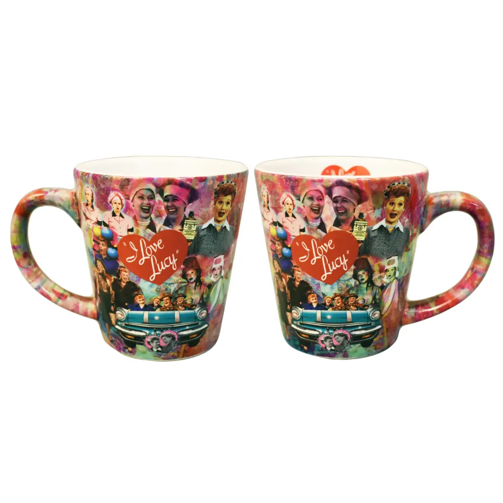 Lucy Mug Colorful - Collage