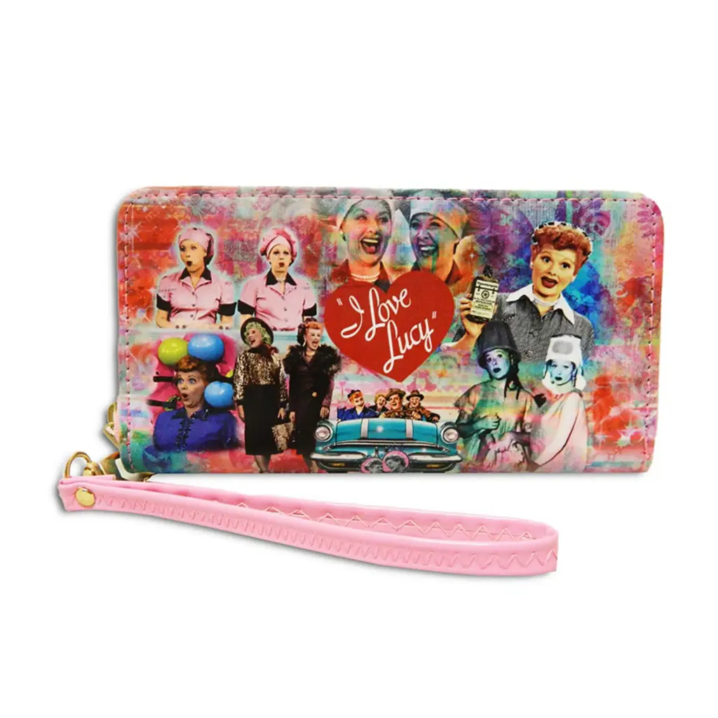 Lucy Wallet - Colorful Collage