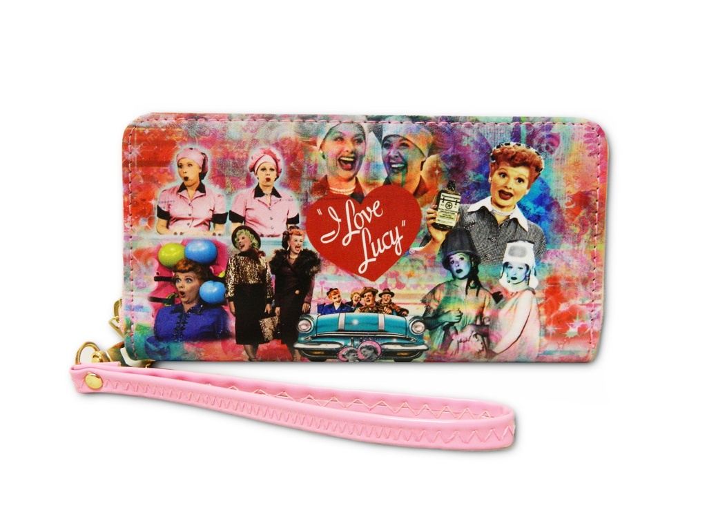 Lucy Wallet - Colorful Collage