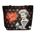 Lucy Tote Bag - Blk & Red