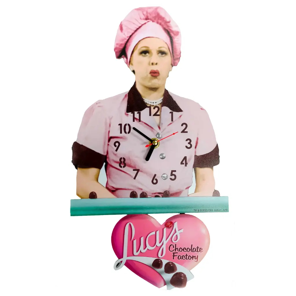 Lucy Clock - Swinging Heart