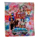 Lucy Throw Blanket - Color Collage