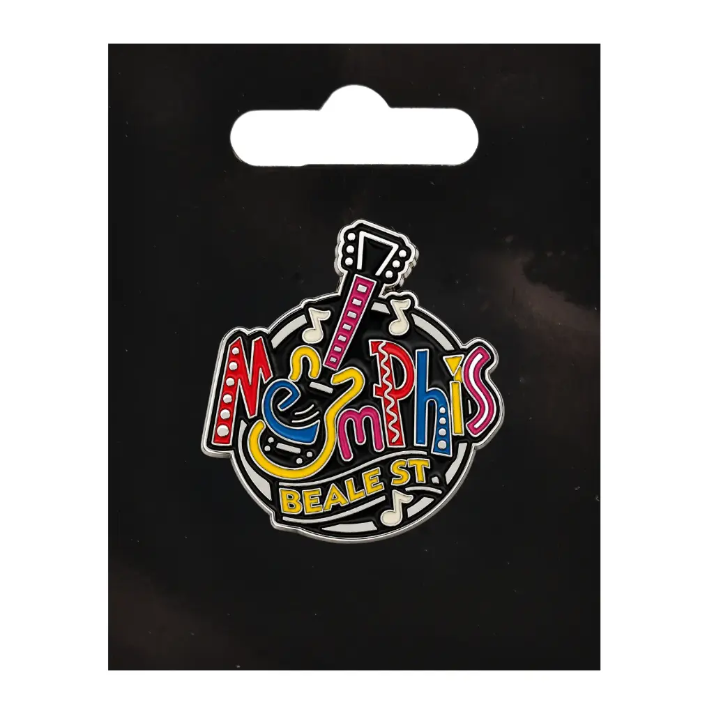 [M4699] Memphis Pin - Round Neon