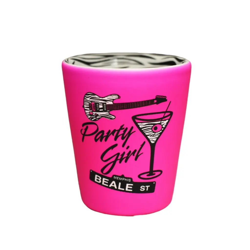 Memphis Shot Glass - Party Girl Zebra