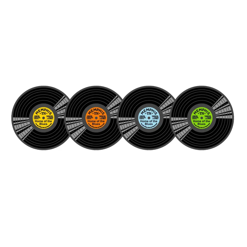 [M5171] Memphis Magnet - Record Assorted Colors