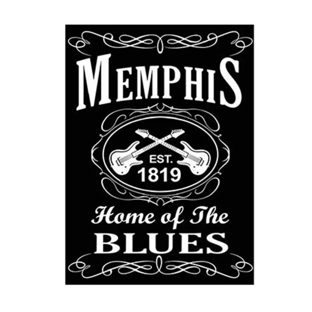 [M5243] Memphis Magnet - Blk & Wht Est.